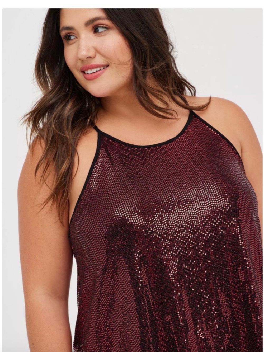 Sequin High Neck Tank - NEW - NEVER WORN - NO TAGS